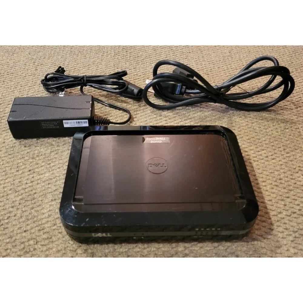 DELL Sonic Wall Soho APL31-0B9 Network Security Firewall with Power Adapter